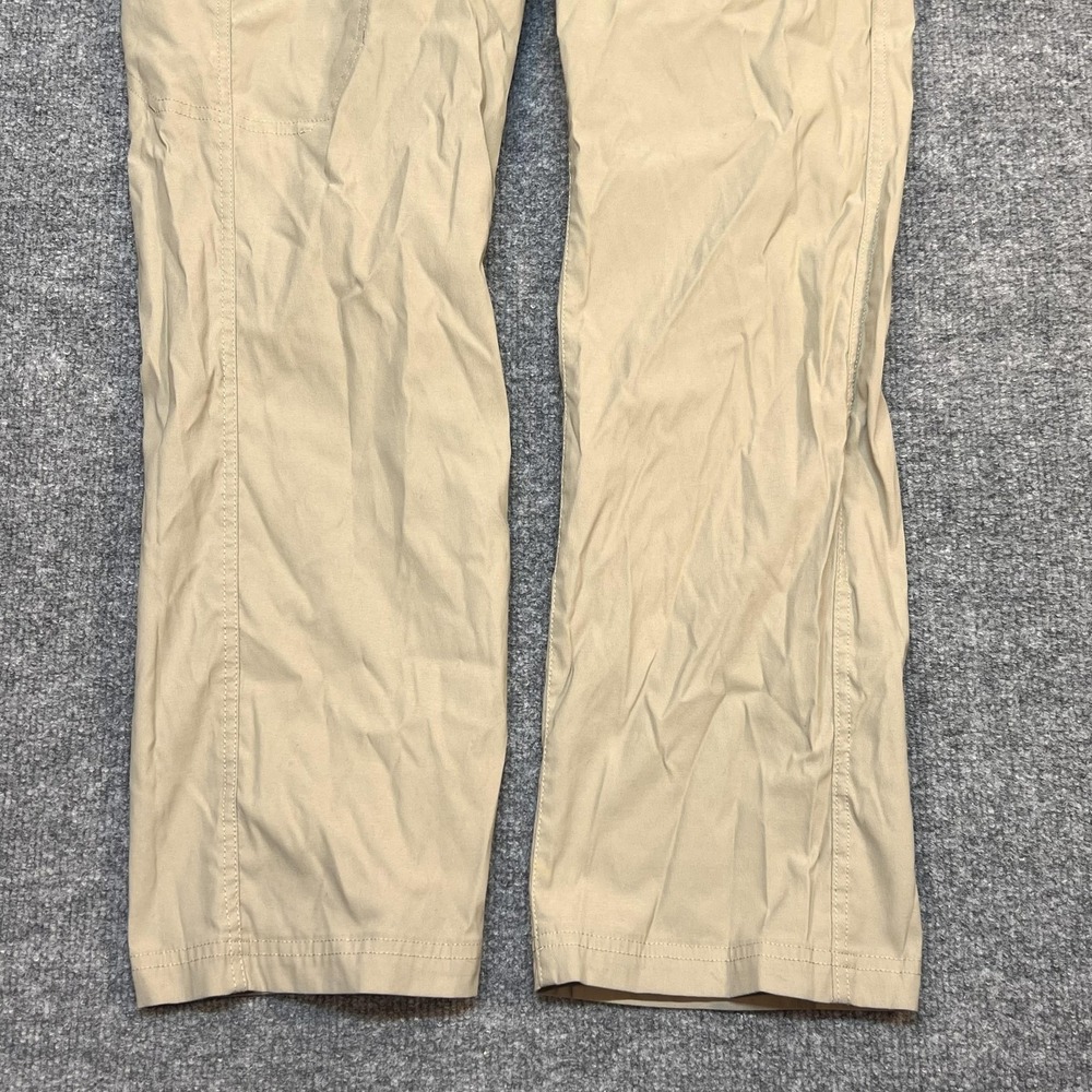 Eddie Bauer Pants Mens 32x29 Beige Cargo Microfiber Regular Fit Travel Outdoor - Picture 3 of 11